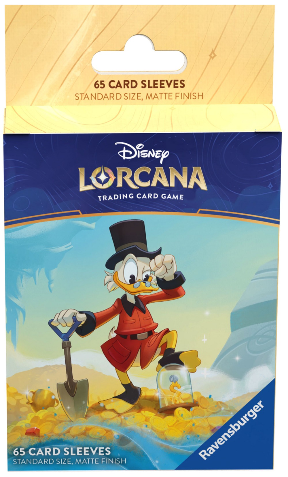 DISNEY LORCANA CARD SLEEVE SET 3 PACK A SCROOGE MCDUCK