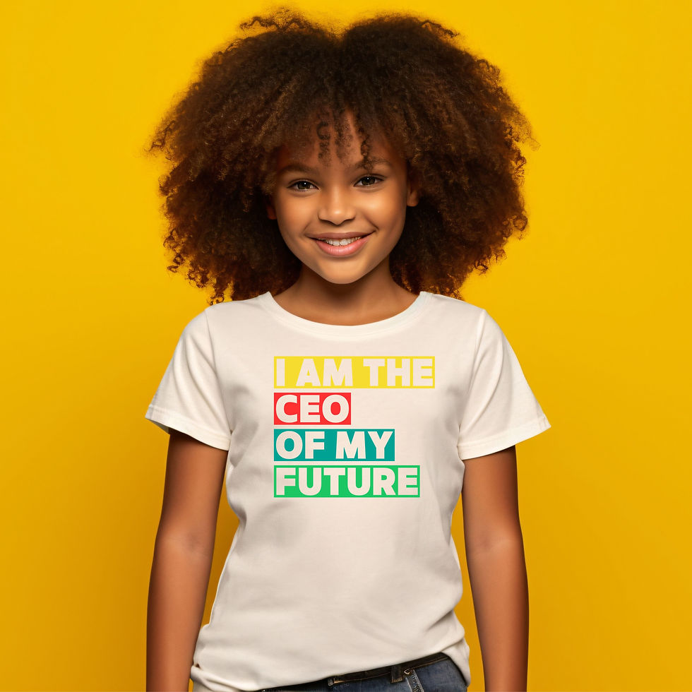 Thumbnail: I Am The CEO of My Future - Kids TShirt