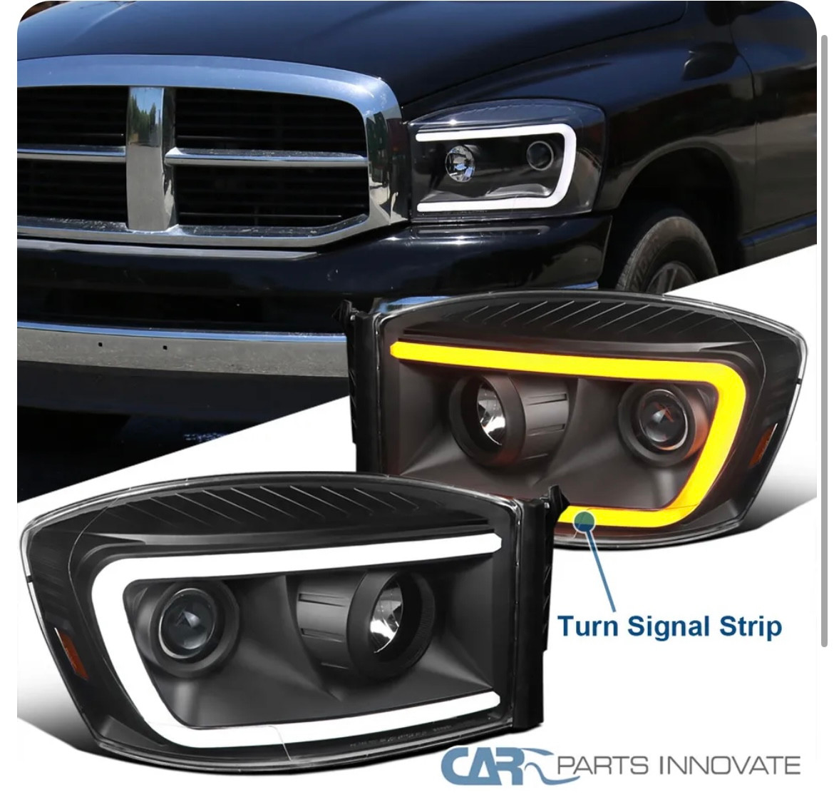 Dodge Ram 1500/2500 2006-2009 Headlights