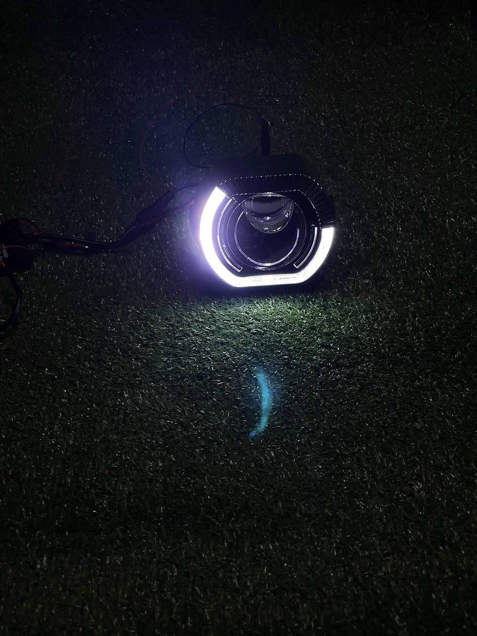 Thumbnail: Half Angel Eye DRL Shroud with Bi LED projector