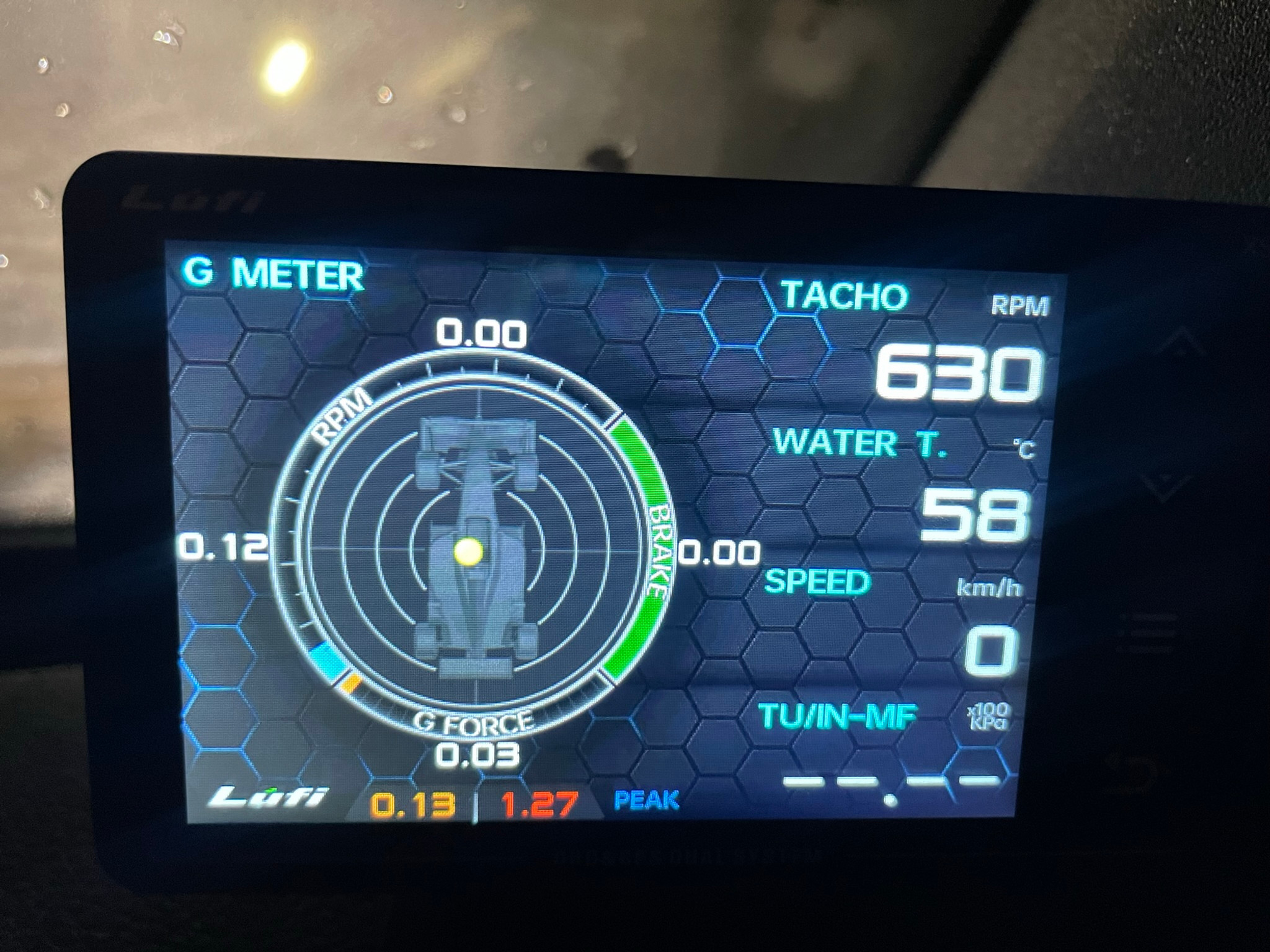 LUFI XS OBD2+GPS Display