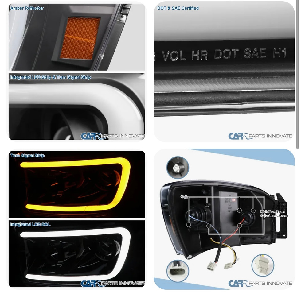 Thumbnail: Dodge Ram 1500/2500 2006-2009 Headlights