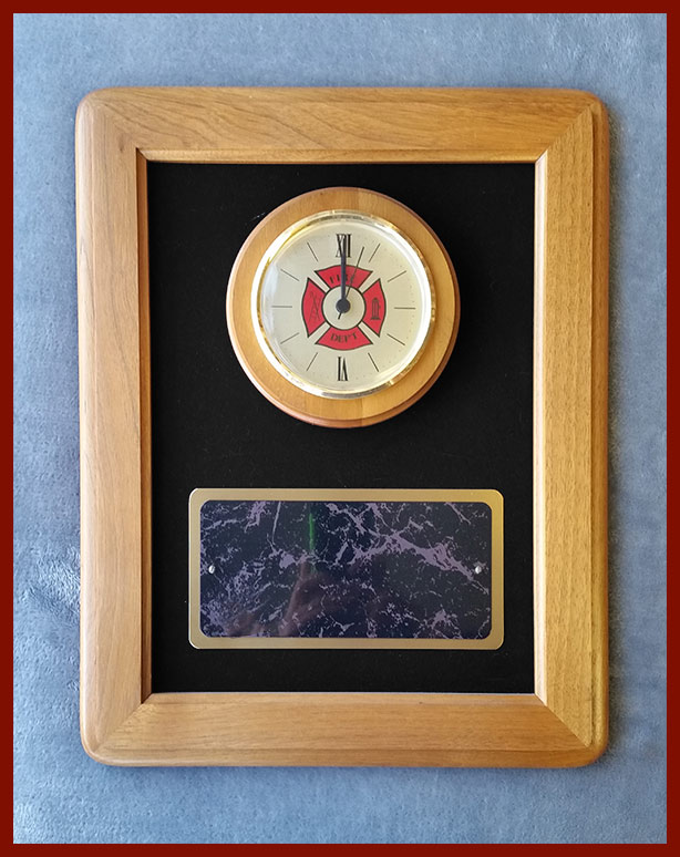 Black Velvet Clock