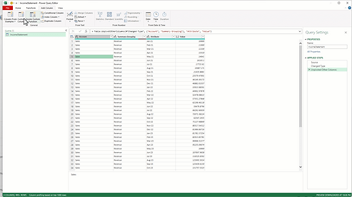 Organizing your Data Using PowerQuery to transform data.gif