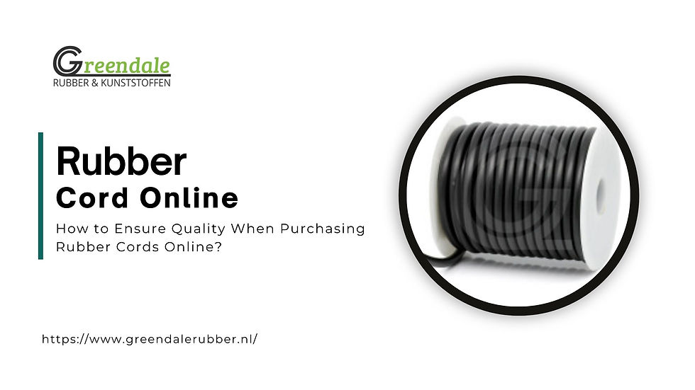 Ensure quality when you buy rubber cords online in the Netherlands with expert tips on materials, supplier credibility, pricing and secure purchases. Shop smart!