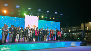 CELEBRATING DOUBLE TRIUMPH AT SANTIAGO AIRPORT'S AMB AWARDS 2024