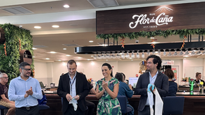 GRAND OPENING OF BAR FLOR DE CAÑA AT LIBERIA AIRPORT