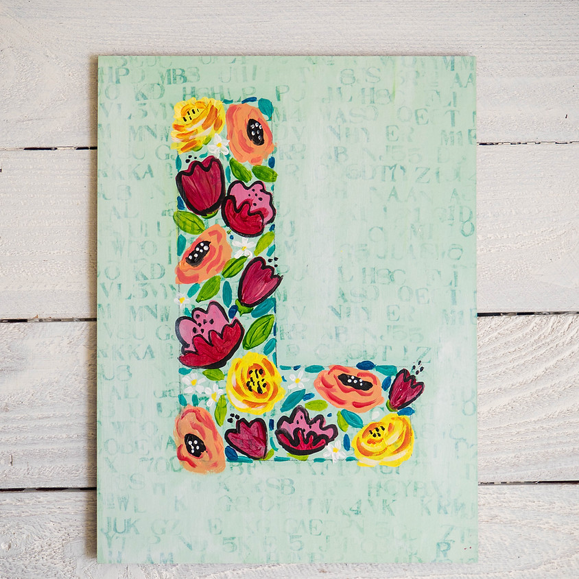 TAOLB x Andrea Holmes Floral Monogram Special Event