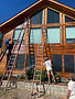 Log home maintenance