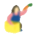 収穫する人