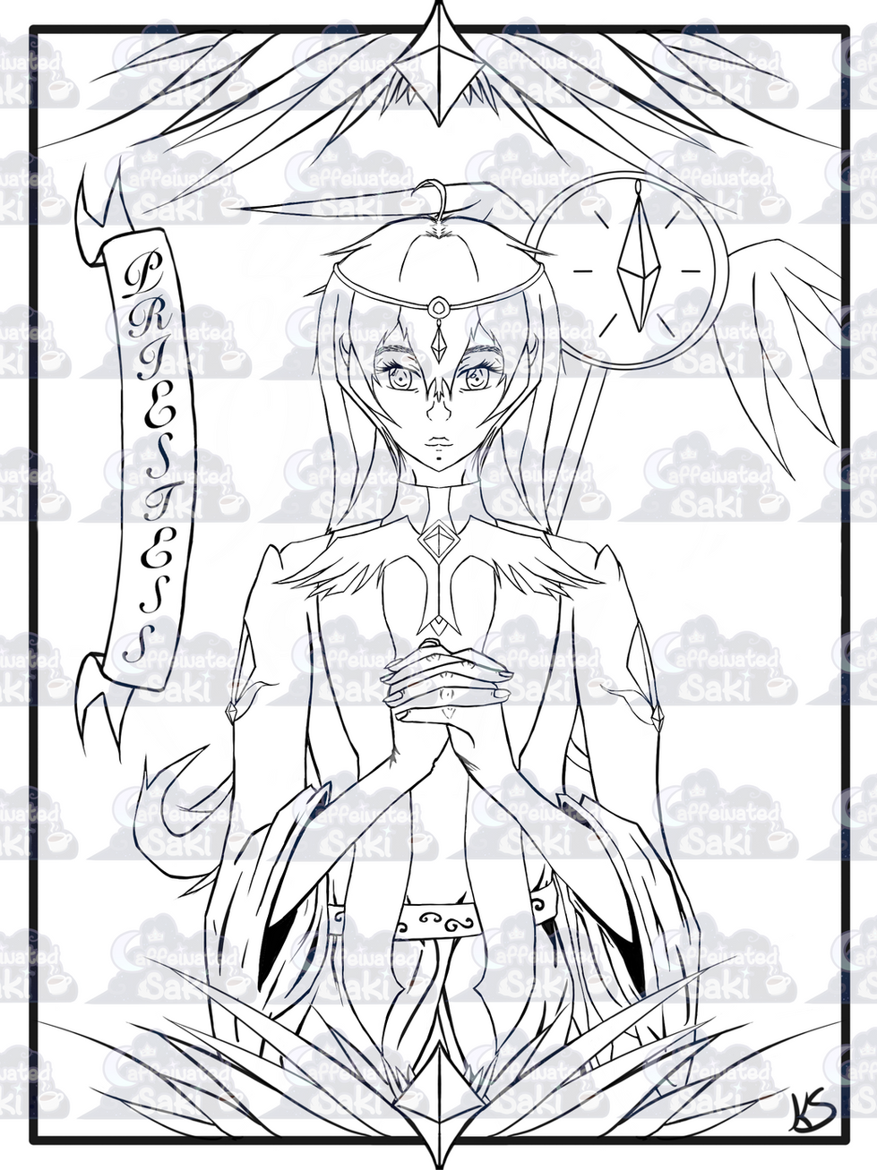 All For One - One For All Priestess Card
