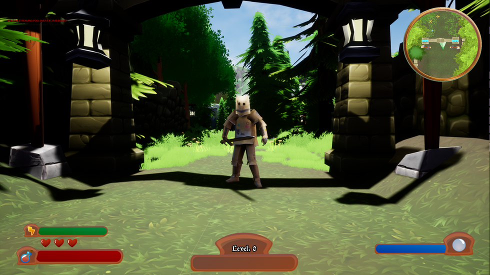Infinite Traveler Cardboard Main Character