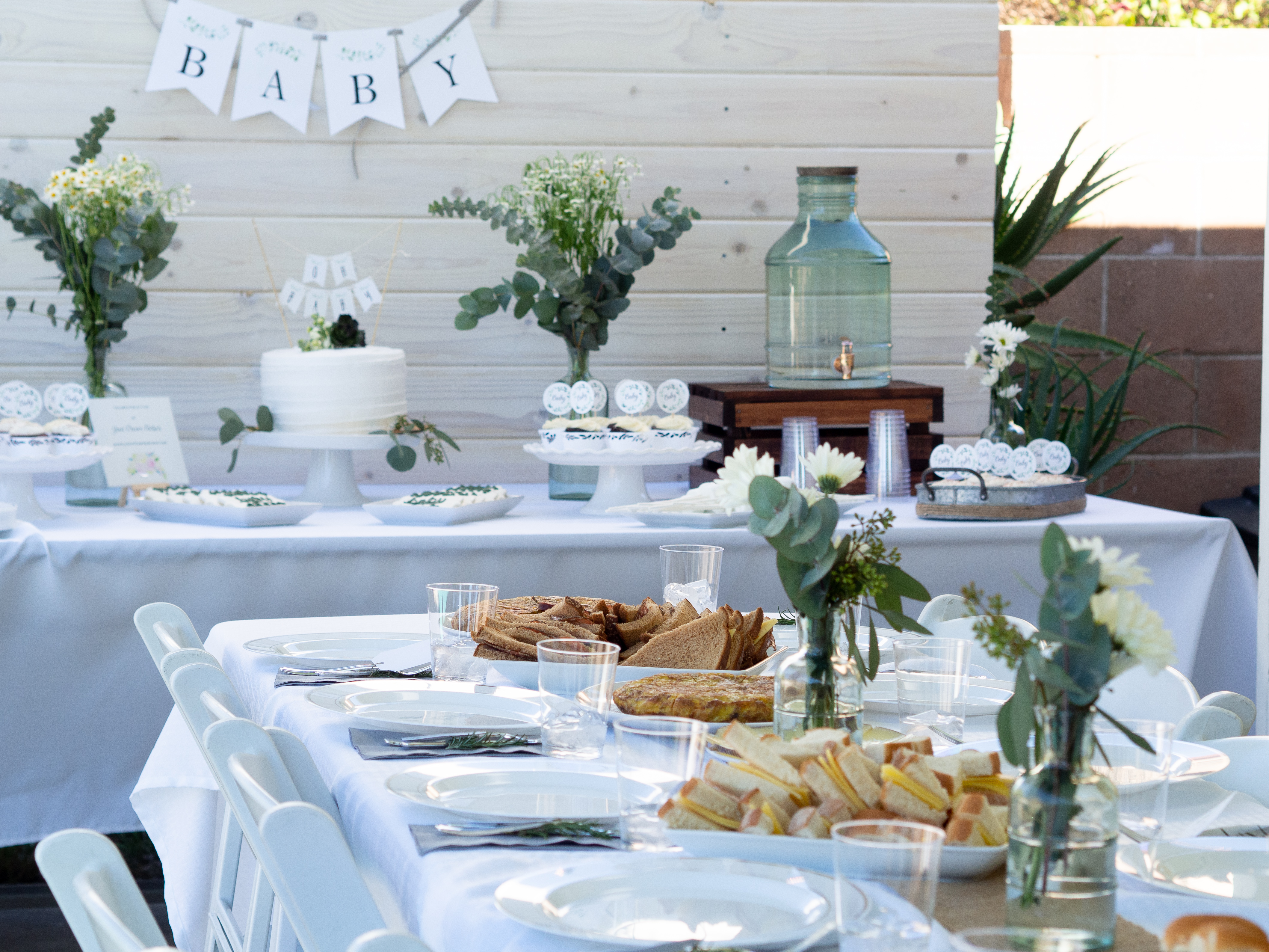 Greenery Baby Shower