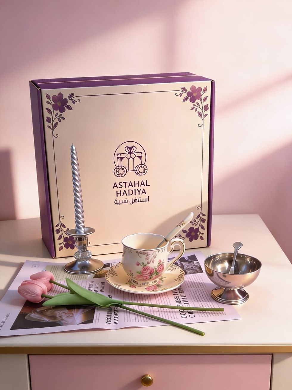 الصورة المصغرة: Serenity Luxe Set- PINK