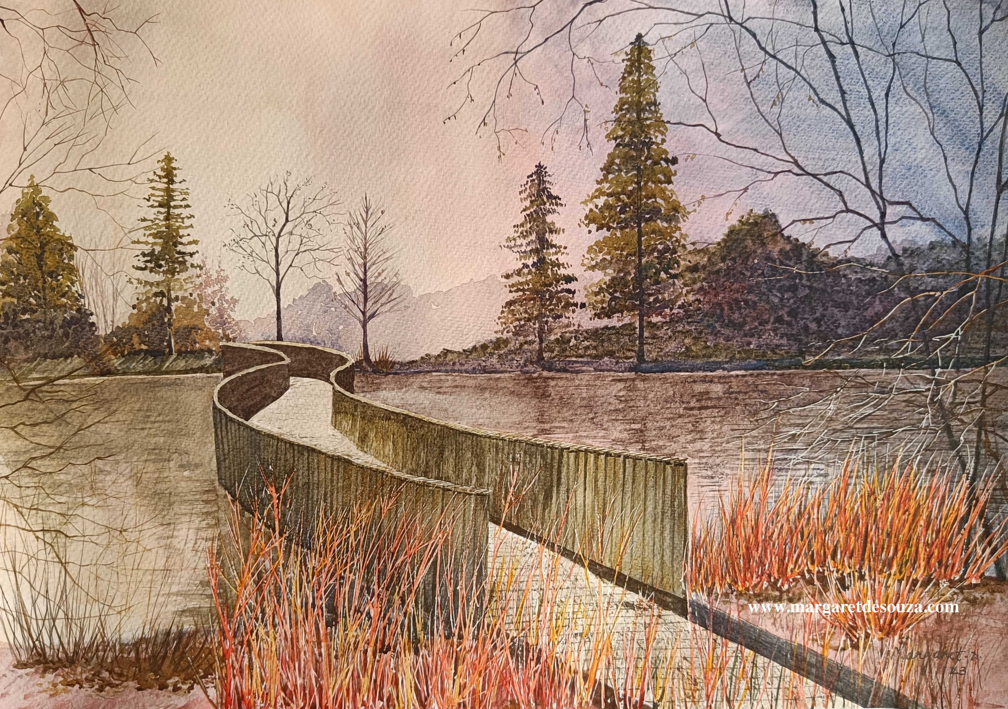 Evening Drama (#2)- 42x30 cm