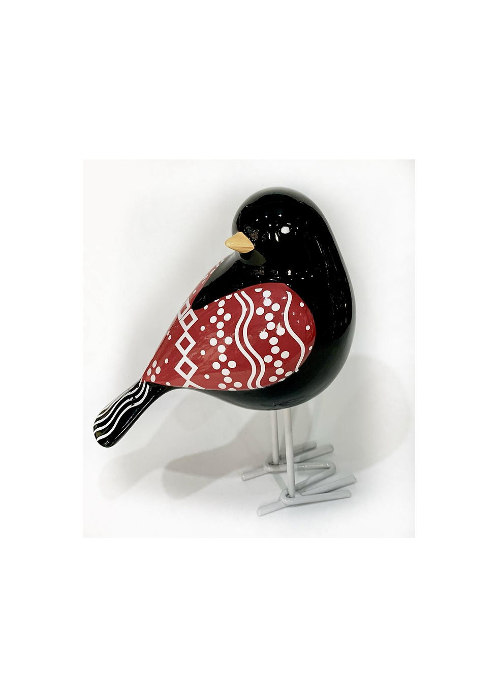 PÁSSARO EM CERÂMICA DECORATIVO