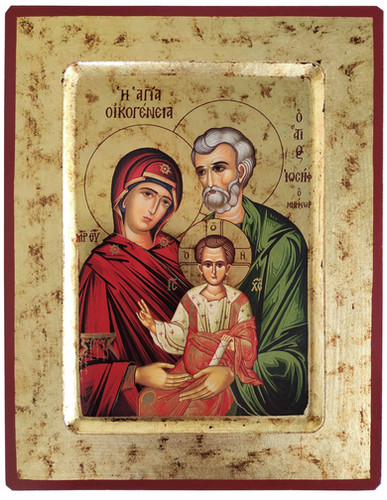 HOLY FAMILY | S&K BYZANTINE ICONS