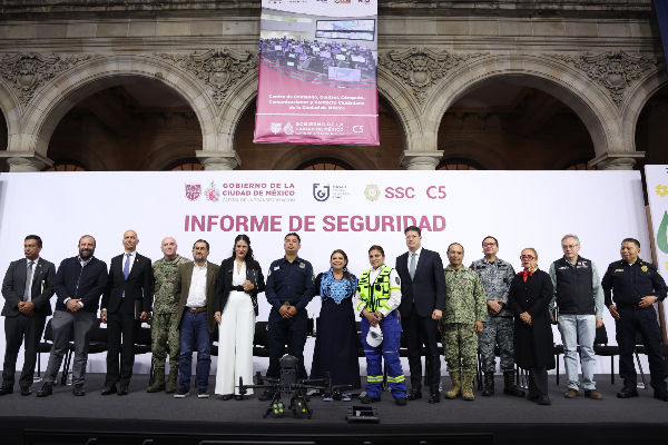 Clara Brugada destaca mes de julio con menos homicidios en 12 años y 63% menos en delitos de alto impacto