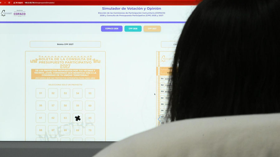 IECM desarrolla simulador interactivo para practicar el voto y opinión en ejercicios consultivo y electivo