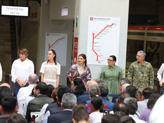 Tren Suburbano Felipe Ángeles Buenavista-AIFA se consolida como un modelo de movilidad integrada en la ZMVM: Clara Brugada Molina