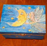 Boîte à secrets lune