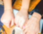 Mother and daughters with matching pearl permanent bracelets from bijoux x brie
