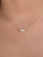Custom jewelry designed by bijoux x brie, a Rhode Island jeweler offering personalized jewelry and holiday gifts