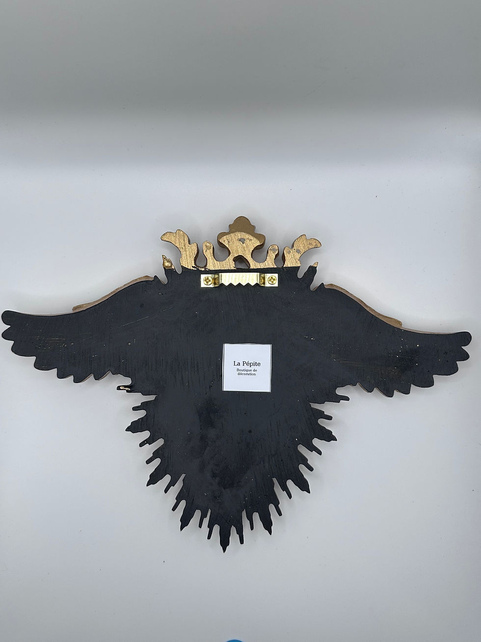 Miniature : Ex-Voto Cœur Couronné Doré