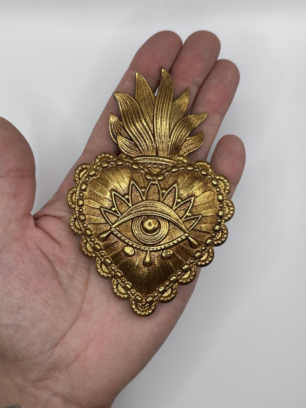 Miniature : Ex-Voto Oeil Doré