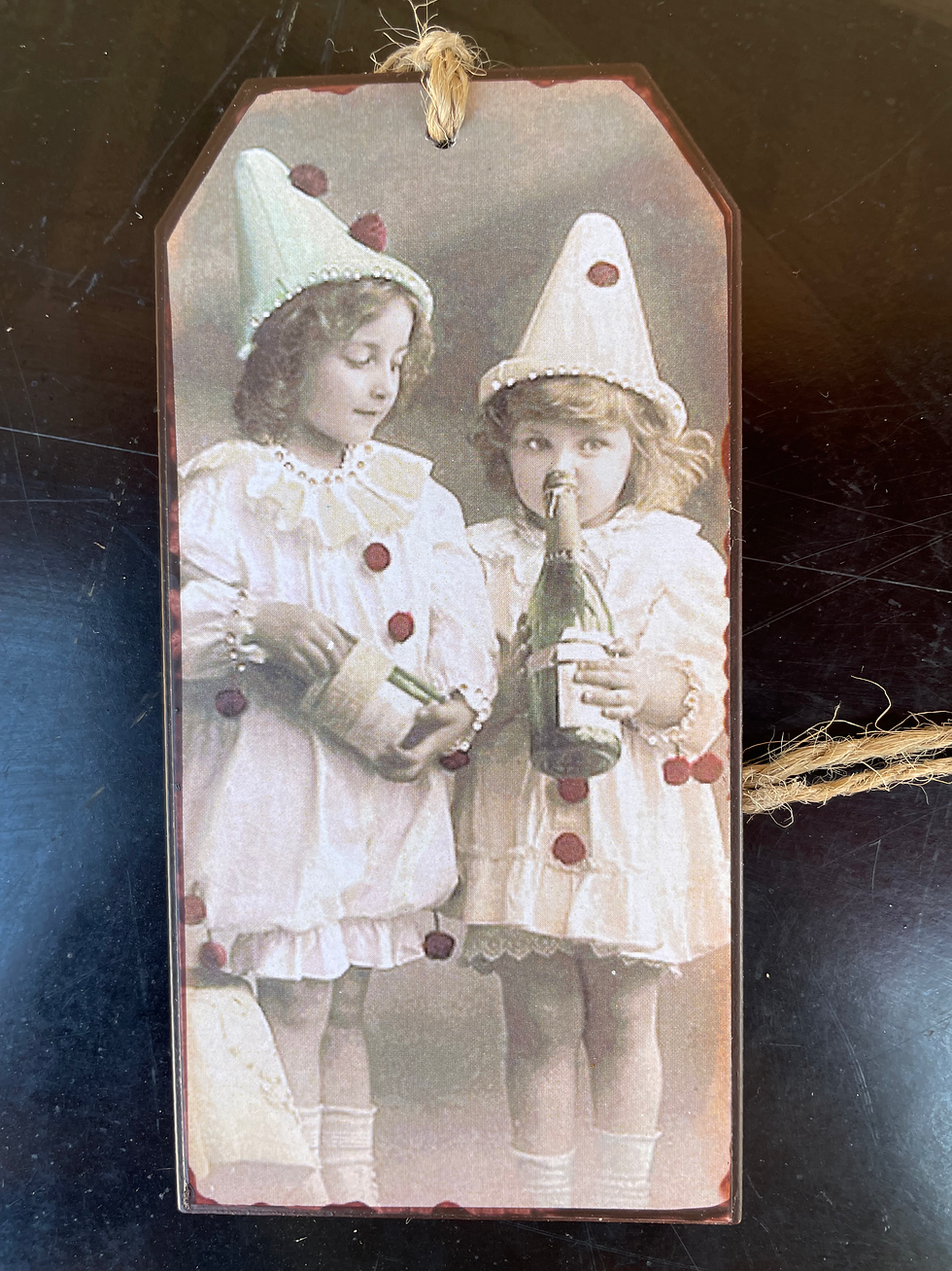 Miniature : LOT DE 6 PLAQUES DÉCORATIVES 