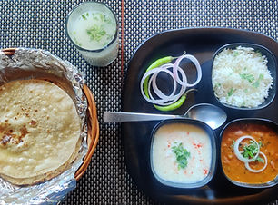 Homely Food at The Royal Orchard Kasol