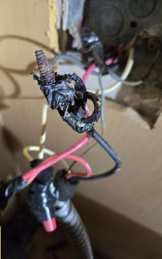 Severe Electrical Failure (Fire Hazard): The aging of the system, corrosion, or the use of poor-quality materials.