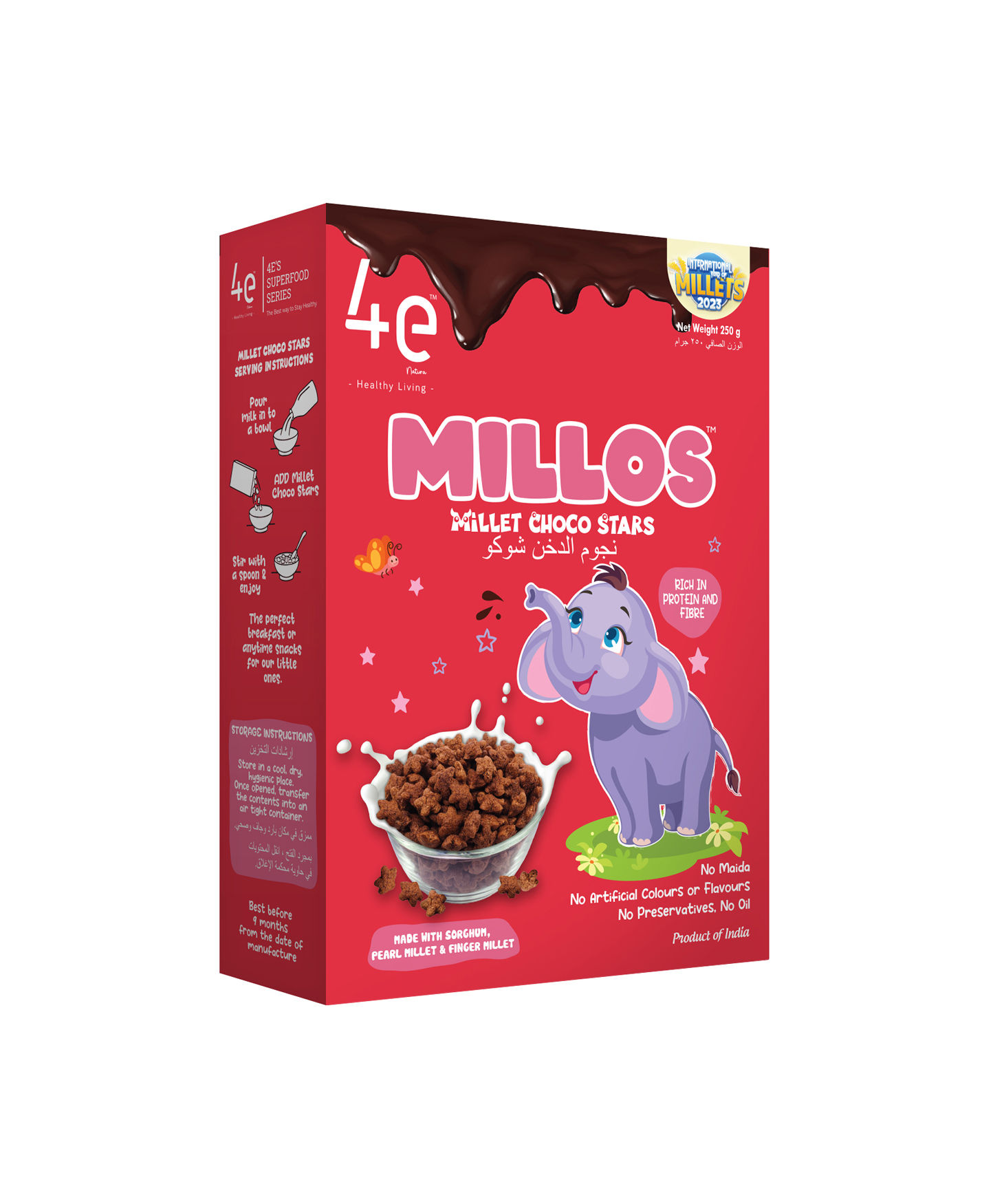 Millos Millet Choco Stars