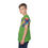 Miniature : Youth Tri-VI Madras Tee - Sugar Cane Green