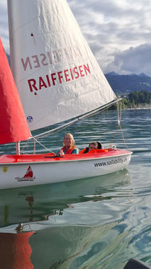 Mit viel Spass auf dem See unterwegs