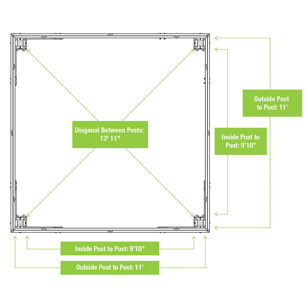 Thumbnail: Reine Cedar Wood Gazebo 12ft x 12ft (3.7m x 3.7m)