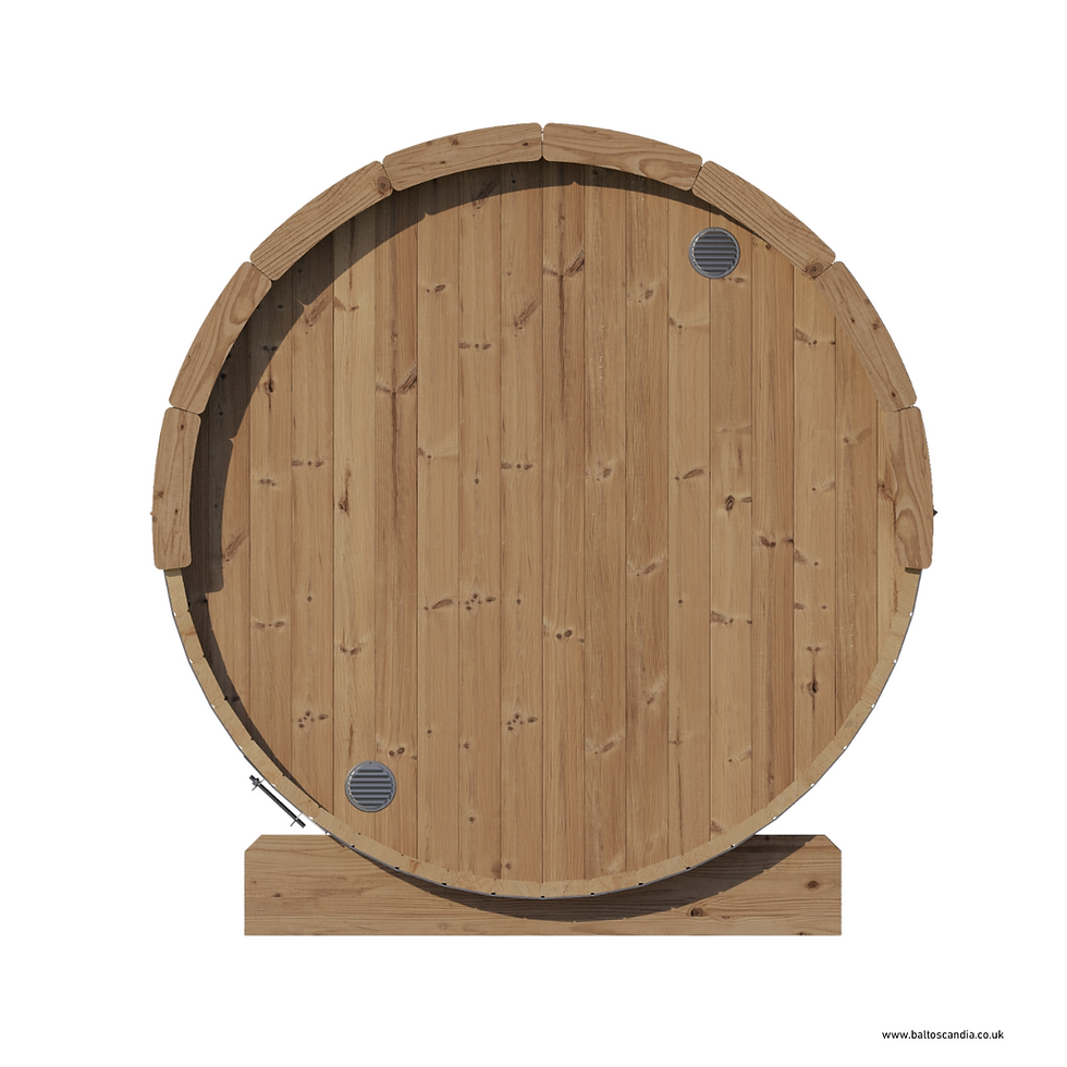 Thumbnail: Halden Sauna Barrel 180 | 180 x Ø 205 cm | 2-3 Persons
