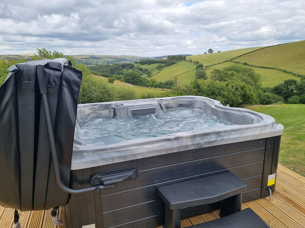 Thumbnail: SB344G Pro Aurora 5 Person Energy Efficient Hot Tub with SmartSpa R10 Insulation