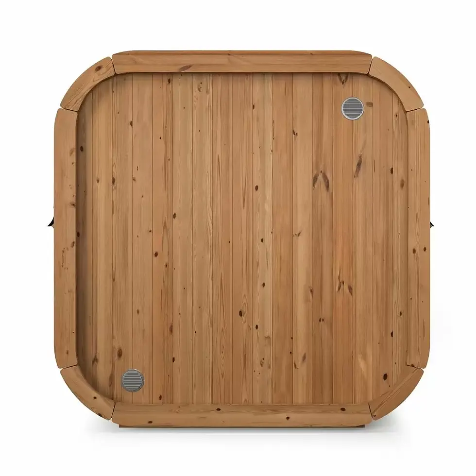 Thumbnail: Helgeå Sauna Cube 125 | 125 x 205cm | 42mm Nordic Thermowood