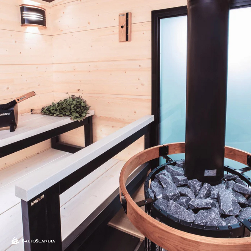 Thumbnail: Harvia Legend 150 Black 16.0kW Wood Burning Sauna Heater