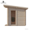 Thumbnail: Umeå Log Sauna | 229 x 247 cm | 4.0 m² | 4 Persons