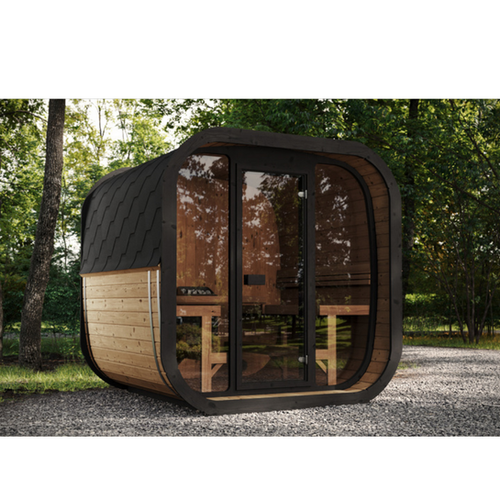 Aarhus Sauna Cube 220 | 220 x 220cm | 42mm Nordic Thermowood