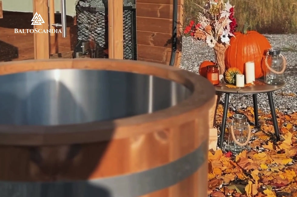 Thumbnail: 1 persons Stainless Steel  Cold Therapy Ice Bath "Round" Ø106cm