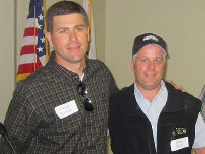 2014 Frank Heffren and Peter Odello.jpg