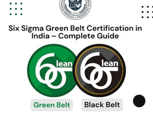 Lean Six Sigma Certification in India – Complete Guide