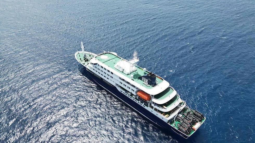 El crucero MV Hondius, afectado por un brote mortal de hantavirus.