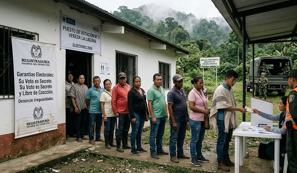 Incertidumbre y preocupación ciudadana por presión de grupos armados