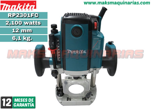 FRESADORA MAKITA RP2301FC | maksmaquinarias