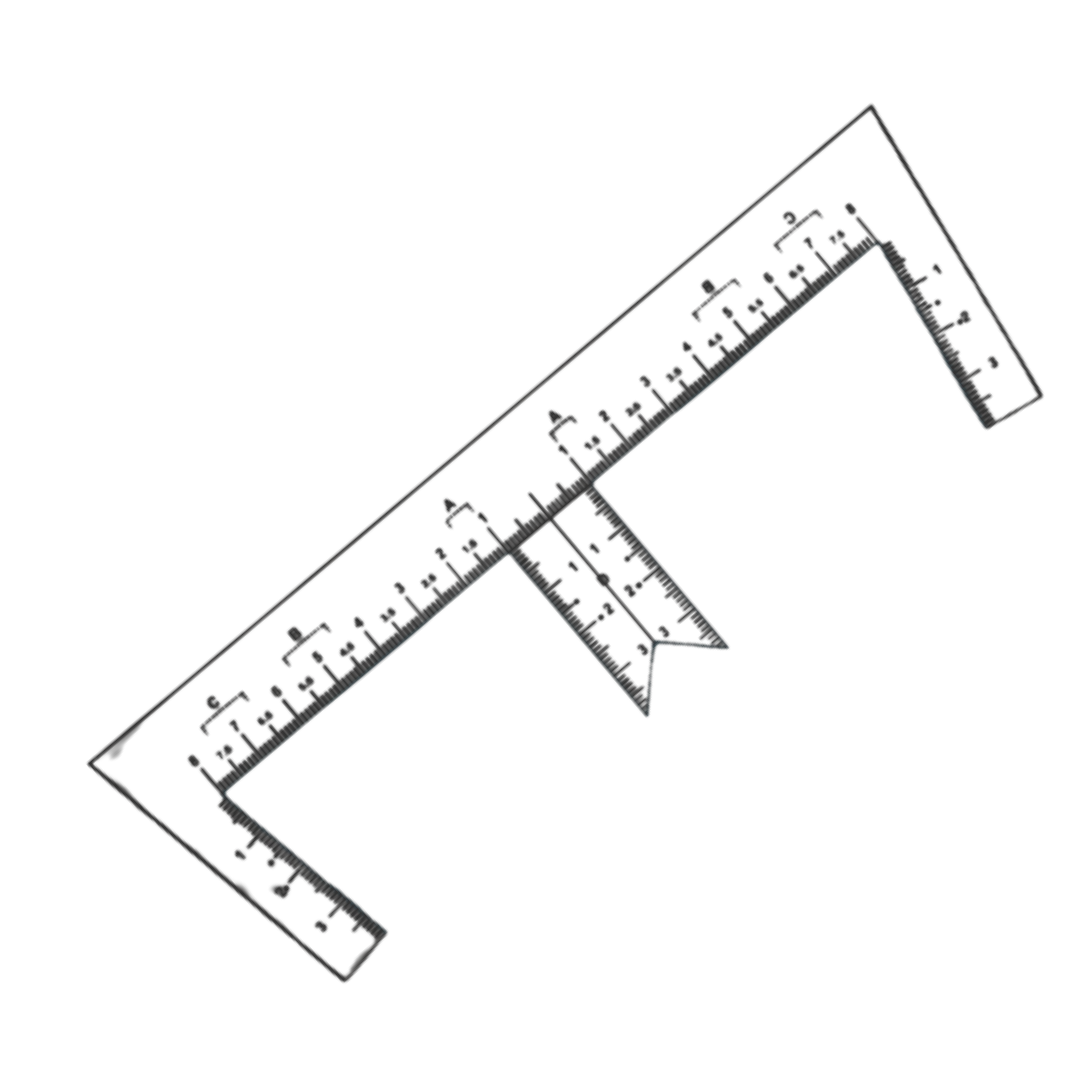 Deluxe Measuring Stickers