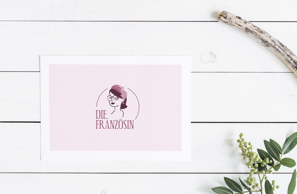 Logogestaltung die Französin